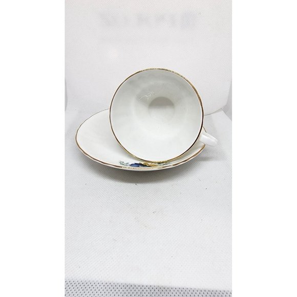 Rare Vintage Royal Grafton Fine Bone China England Collectible TeaCup And Saucer - Picture 9 of 9